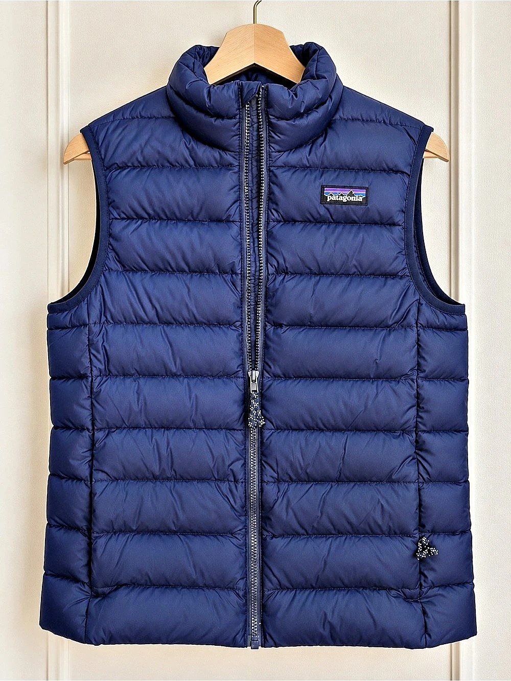 Kids Patagonia Down Sweater Vest Puffer Navy - Medium / Size 10 - Like New
